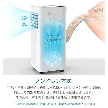 【Ⓡ様】スポットクーラー エアコン 木目調 7~11畳対応 楽天市場】木目調 2.6kW テラス窓パネル付 強力冷風 スポット